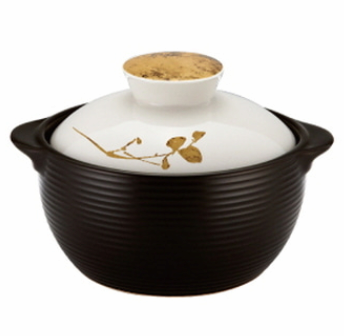 Deco Pot Button Shape Bronze _clay cooking_ earthen pot_